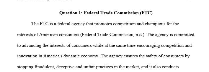 what-is-the-role-and-function-of-the-ftc-federal-trade-commission