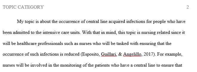 Write a 150-250 word summary explaining which category your topic and intervention are under (community or leadership)