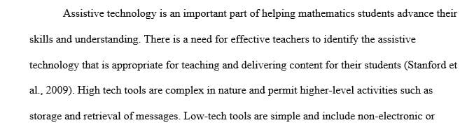 An explanation of how each technology tool is useful for teaching to the geometry standards with specific examples