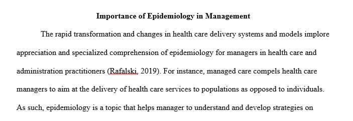 Assume the role of a hiring manager who is conducting interviews for new healthcare managers for the team.