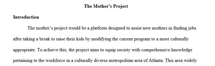 Discuss how you would go about modifying this program to make it more culturally appropriate for a racial or ethnic minority group of your choosing