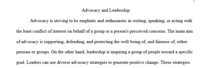 The influence of leadership can be far-reaching in practice and improving patient outcomes even when not in a formal role