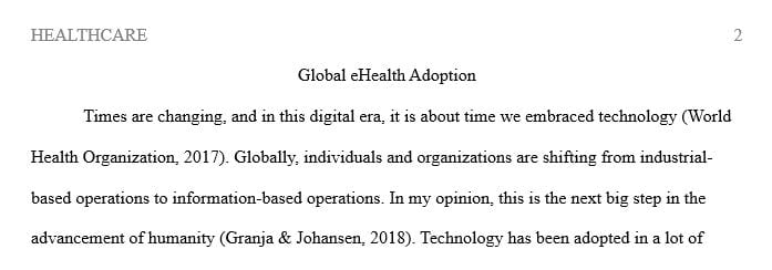 Healthcare initiatives continue to evolve with the intention of  including innovative platforms to drive connection between patients and providers.