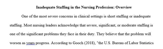 Nursing research is used to study a dilemma or a problem in nursing.