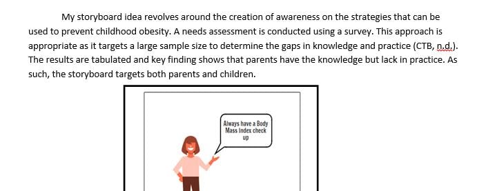 Review the Storyboarding article and Storyboarding Template provided in this week's resources.