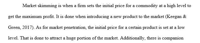 Select two similar brands (that offer at least one line of similar products