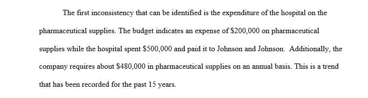 Summarize the two inconsistencies in the budget Ms. Royce mentioned in the video.