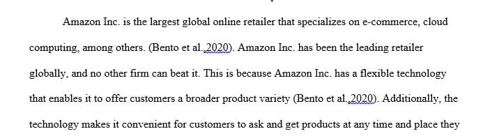 What are Amazon's major strengths Does it have any weaknesses