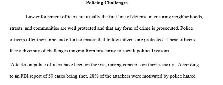 What challenges does law enforcement face locally and with homeland security