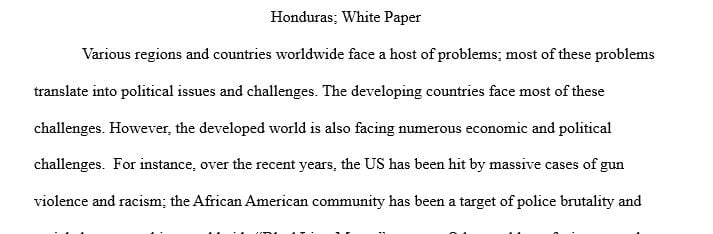 White papers are reports written to argue a specific position or propose a solution to a problem