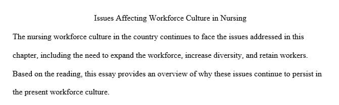 Why do you think the issues presented in this chapter persist in today’s workforce culture