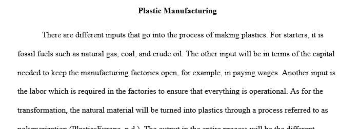Describe the operation process of the production system