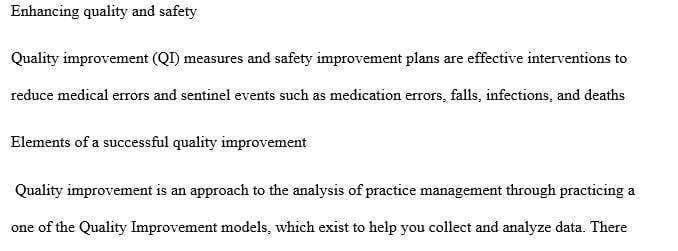 Develop a 3-5 page paper that examines a safety quality issue pertaining to medication administration in a health care setting