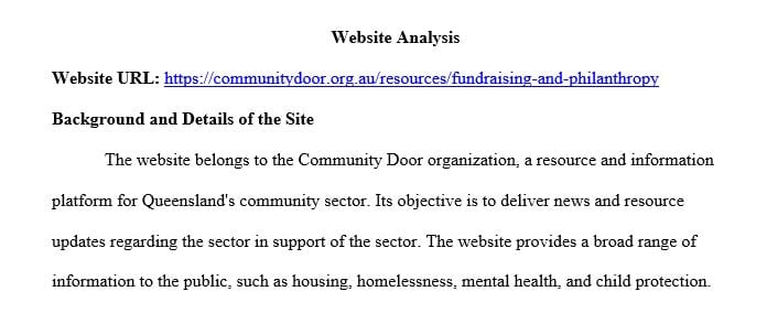 Critically analyze the differences between fundraising and philanthropy in a human service organization