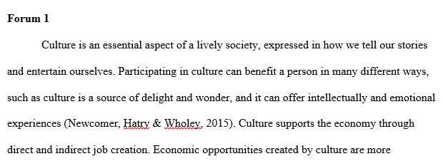 How would evaluation a program based on its inclusion or omission of cultural context.