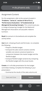 Compute the sales volume variance and the variable cost volume variances based on a comparison between the master budget and the flexible budget.