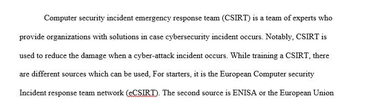 Search for other methods employed by industry or government to share information on possible incidents.