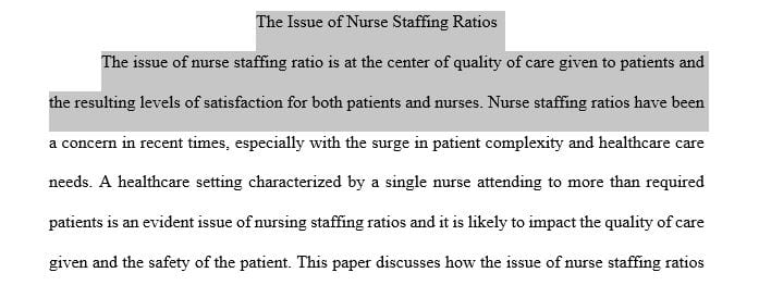 The differing approaches of nursing leaders and managers to issues in practice.