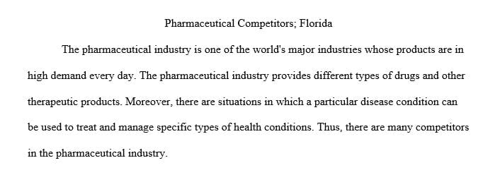 What are the Identified Competitors