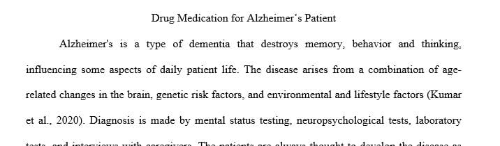 Alzheimer’s Disease76-year-old Iranian Male