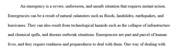 What leadership characteristics do you think are essential in emergency management