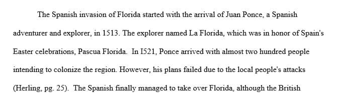 What was the number one reason that Spain was unable to keep the English and French from settling and claiming parts of La Florida as their own