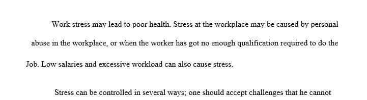 Work stress has not declined with the advent of modern technology