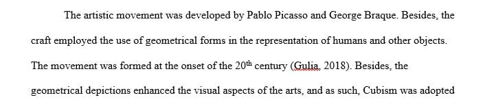 At the beginning of the 20th century, Modernism in many forms become apparent across the world, especially in the arts.