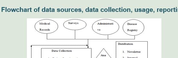 Create a flowchart that illustrates the sources of the data