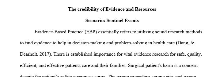 Develop a 2-4-page scholarly paper in which you describe a quality or safety issue