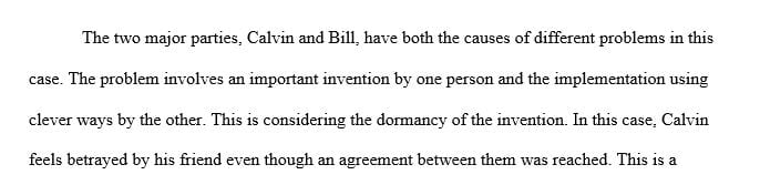 Did he (Calvin) have the mental capacity to enter into the contract when he agreed to let Billy sell the penny