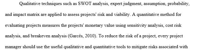 Examine the different methods of estimating costs.