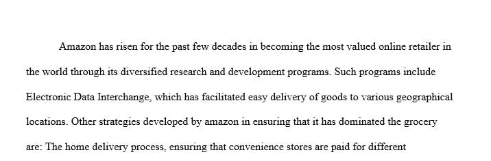 Explain how Amazon Go needs to employ electronic data interchange (EDI) and efficient consumer response (ECR) to effectively and efficiently manage its stores.