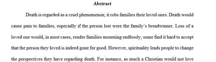 How would George interpret his suffering in light of the Christian narrative with an emphasis on the falseness of the world