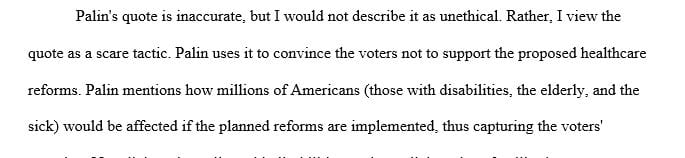 Is it right for nurses to endorse health reform legislation even if the legislation is not perfect?