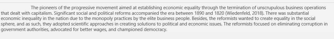 Prepare a PowerPoint Presentation on the Legacy of the Progressive Era.