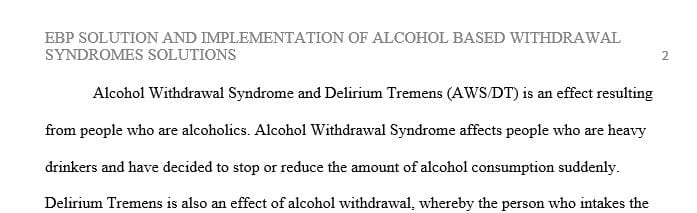 Provide a description of the methods to be used to implement the proposed solution.