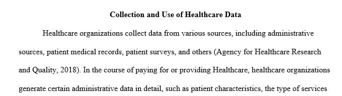 Provide examples of specific databases that can be used to ensure that the organization meets accreditation standards and are able to create intervention initiatives.