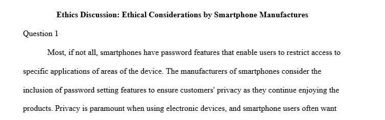Think about a product you use regularly, such as a smartphone or a home appliance.