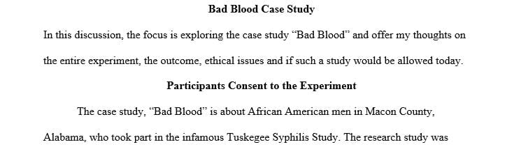 What ethical principles were violated in this research study