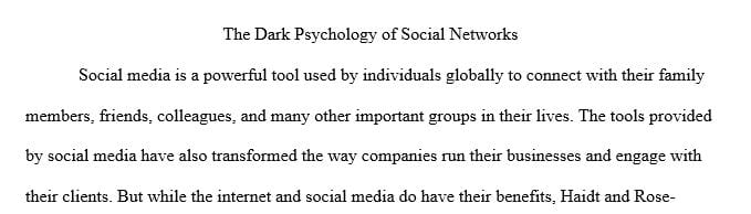 What should social media platforms do to make content which is relevant to you, yet which allows you to see viewpoints which differ from yours