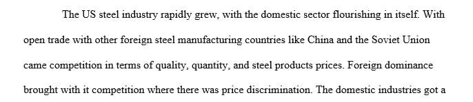 Who are the winners and losers from steel tariffs