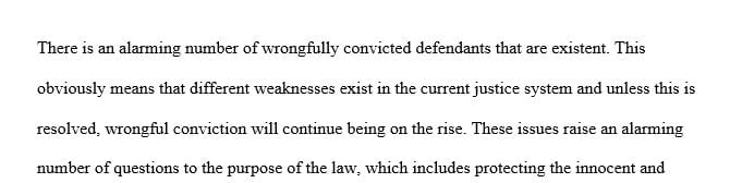 Why are some defendants wrongfully convicted