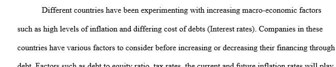 Corporate debt can actually be beneficial to a firm in some cases debt plays an important role in allocation of resources for a company.