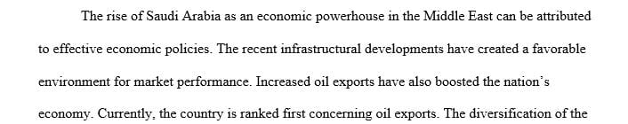 Discuss how international trade influenced the strength of each economy.