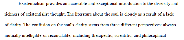 Define existentialism and explain the basic existential concepts of being-in-the-world and nonbeing.