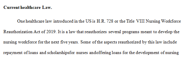 Examine changes introduced to reform or restructure the U.S. health care delivery system