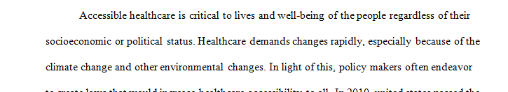 Explain how the ACA incorporated social determinants of health into health policy.