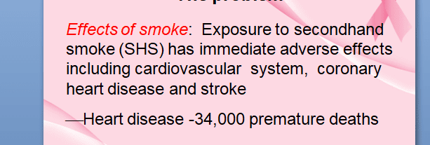 Explain how the environmental factor you selected can potentially affect the health or safety of infants.