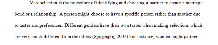 How might a psychologist study “mate selection” based on each of these four levels of psychological analysis